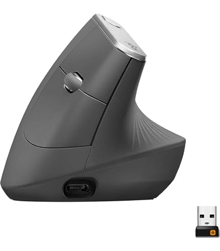 Amazon.co.jp: Logitech MX Vertical Advanced Ergonimic mice RF