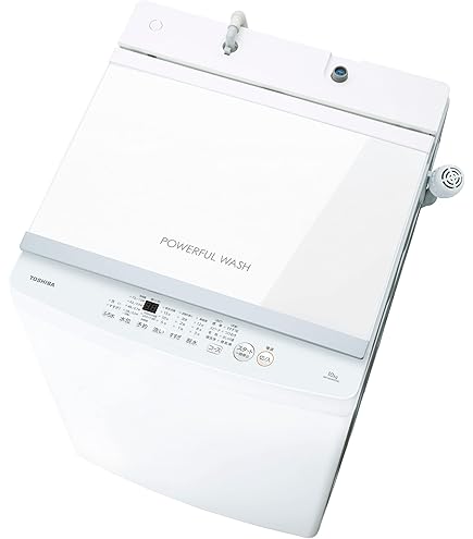 Amazon.co.jp: 東芝 全自動洗濯機 5kg グランホワイト AW-5G3(W