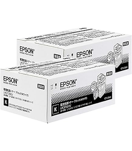 Amazon.co.jp: EPSON 環境推進トナーLPC3T35KPV ブラック 2本セット