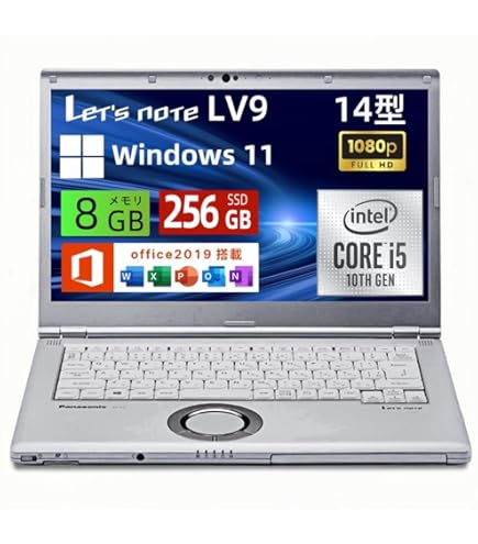 Amazon.co.jp: CF-SV9PFNQR [Let's note SV9 店頭モデル(i7 BD 10P BK