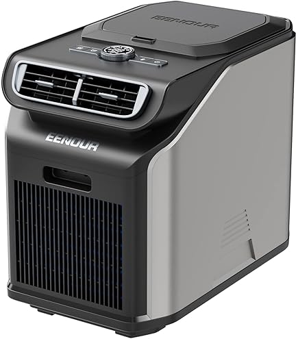 Amazon | EENOUR ポータブルエアコン PA600 2重換気システム 冷房能力