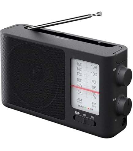Amazon.co.jp: ソニー ICF-506 アナログチューニングポータブルFM/AM