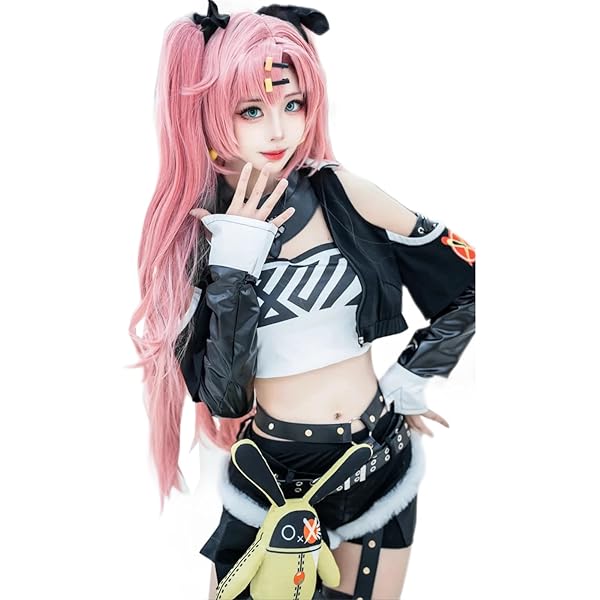 Amazon.co.jp: GGcosplay 眼鏡、髪飾りのおまけ付！ ゼンレスゾーン