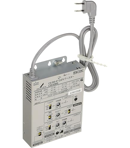 Amazon | マスプロ電工 FM・UHFブースター 33dB増幅型 屋内用 FUA33