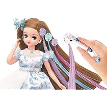 Amazon.co.jp: タカラトミー(TAKARA TOMY) リカちゃん ドール エクステ