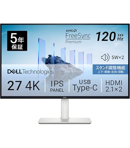 Amazon.co.jp: Dell UltraSharp U2723QE - LEDモニター - 27-3840 x