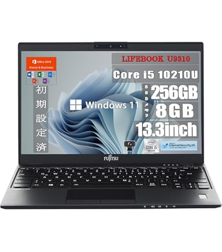 Amazon.co.jp: 【整備済み品】 富士通 Fujitsu Lifebook U9310/D