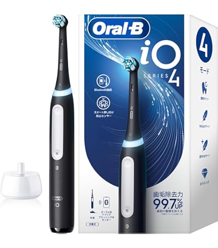 Amazon.co.jp: 電動歯ブラシ iOシリーズ iO5 マットブラック ブラウン