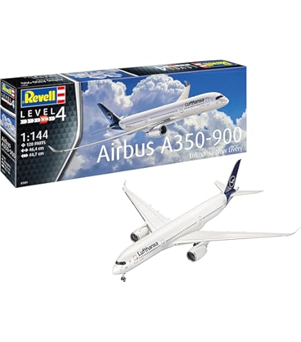 Amazon | ドイツレベル 1/144 エアバスA380-800 ルフトハンザ New