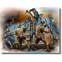 Amazon | マスターボックス 1/35 イギリス・ドイツ 白兵戦第一次