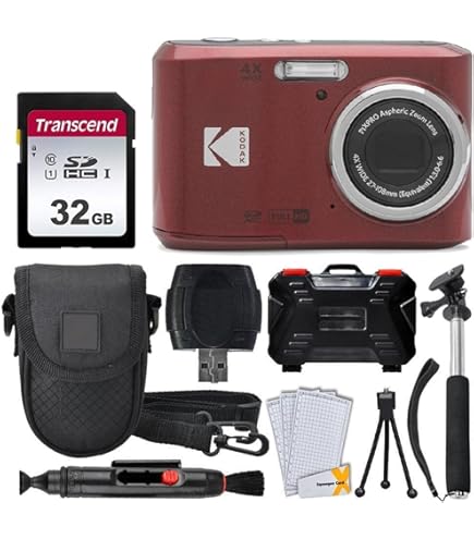 Amazon | Kodak (コダック) PIXPRO FZ45 デジタルカメラ 32GB メモリー