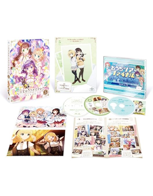 Amazon.co.jp: ご注文はうさぎですか? BLOOM 第6巻(初回限定生産) [Blu