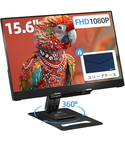 Amazon.co.jp: Scnsuptpモバイルモニター、13.9