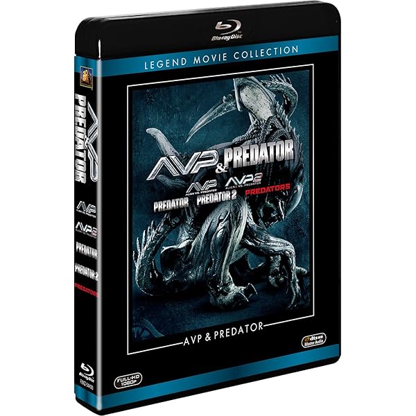Amazon.co.jp: エイリアンVS.プレデター 1&2 ブルーレイパック(2枚組