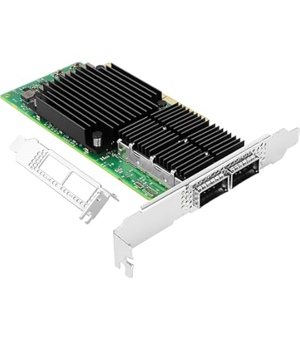 Amazon | 25GbE NICネットワークカード Mellanox ConnectX-4、デュアル