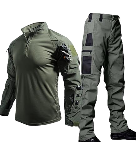 Amazon | 中国軍07式海軍陸戦隊用海洋迷彩戦闘服上下帽子セット 165