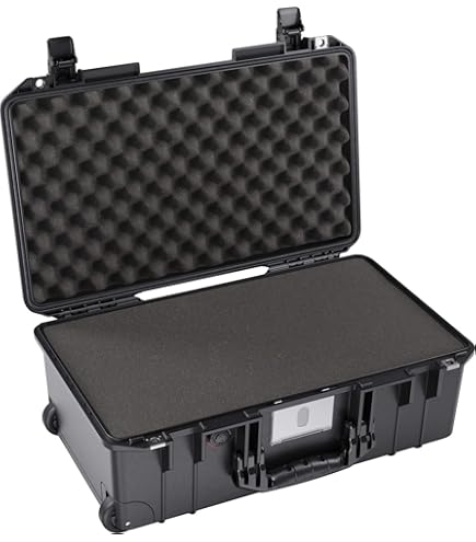 Amazon | Pelican 1745 ロングエアケース ブラック フォームなし - 空