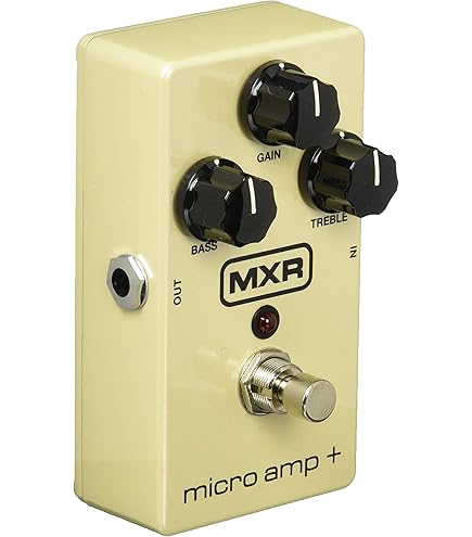 Amazon | MXR CSP233 MICRO AMP+ | ブースター | 楽器・音響機器