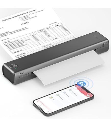 Amazon.co.jp: InkWon A41 モバイルプリンター A4対応 インクレス