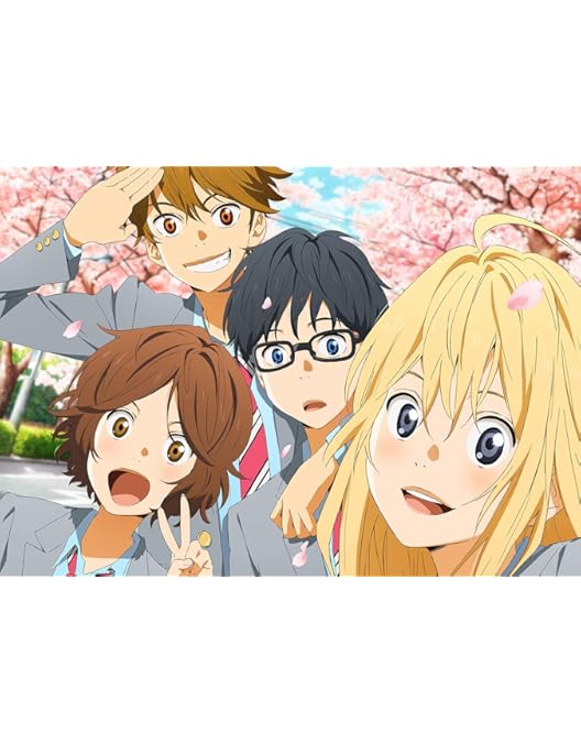 Amazon.co.jp: 四月は君の嘘 [レンタル落ち] 全9巻セット [マーケット