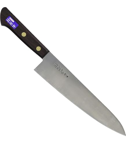 Amazon｜佐竹産業 包丁 濃州正宗作 共口金 牛刀 日本製 210mm 肉 魚 和