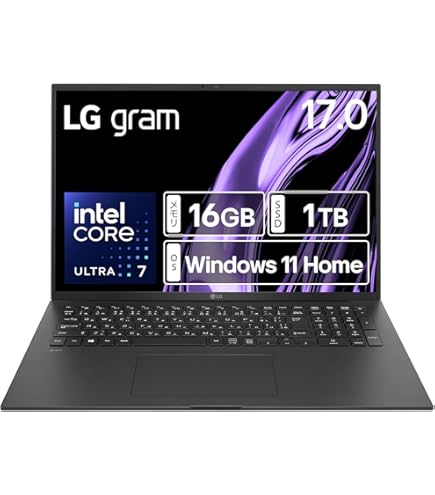 Amazon.co.jp: LG Gram 17インチ超軽量ノートパソコン 10世代インテル