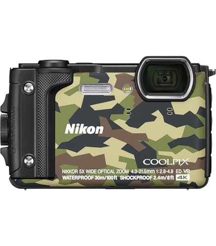 Amazon | Nikon デジタルカメラ COOLPIX AW110 防水18m 耐衝撃2m