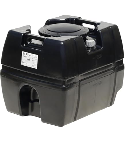 Amazon.co.jp: スイコー ホームローリータンク100 100L ブラック