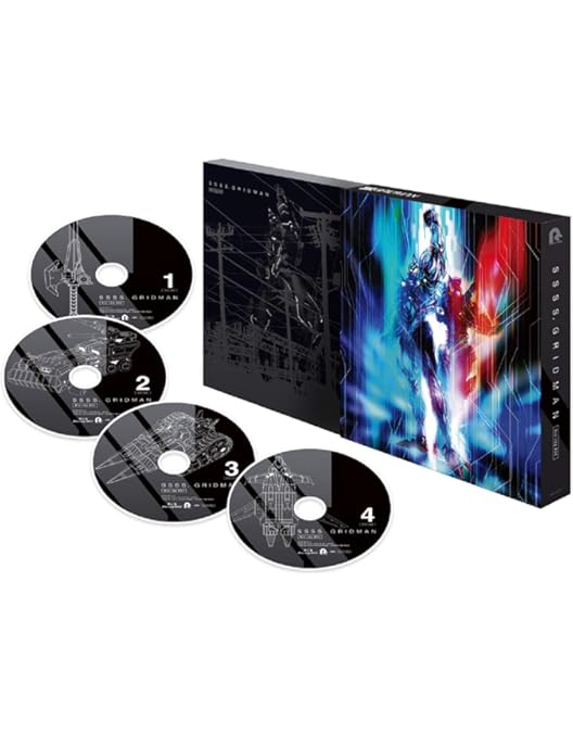 Amazon.co.jp: 電光超人グリッドマン Blu-ray BOX : 小尾昌也, 服部