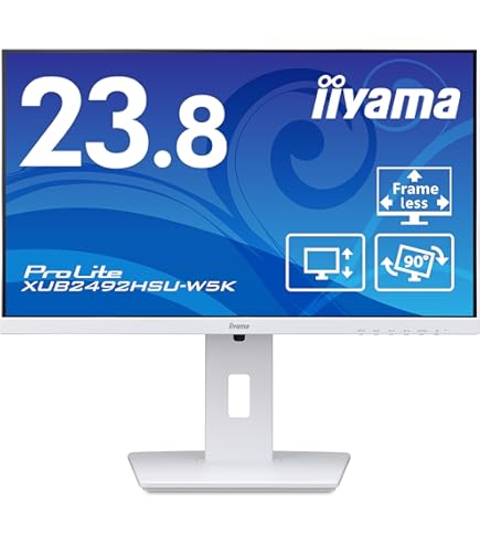 Amazon.co.jp: iiyama モニター ディスプレイ 23.8インチ フルHD IPS