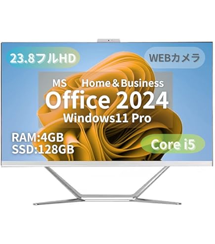 Amazon.co.jp: 【整備済み品】一体型PC 富士通 K557/24型フルHD(1920