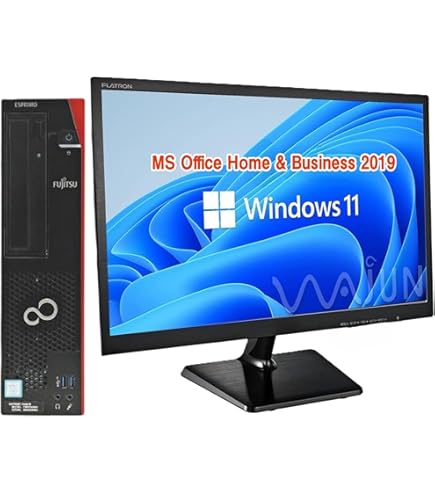 Amazon.co.jp: 【MS Office H&B 2024】wajun 狭額縁一体型PC XS24D