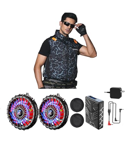 Amazon.co.jp: 50V 空調作業服 ファンバッテリーセット超高出力 日本製