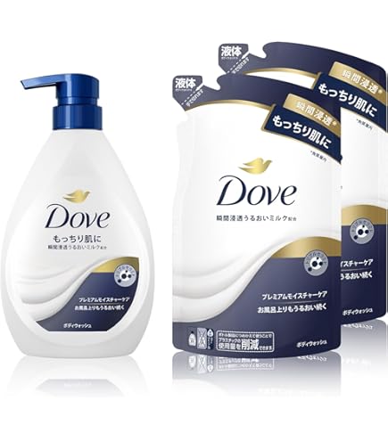 Amazon | Dove(ダヴ) ボディウォッシュ プレミアム モイスチャーケア