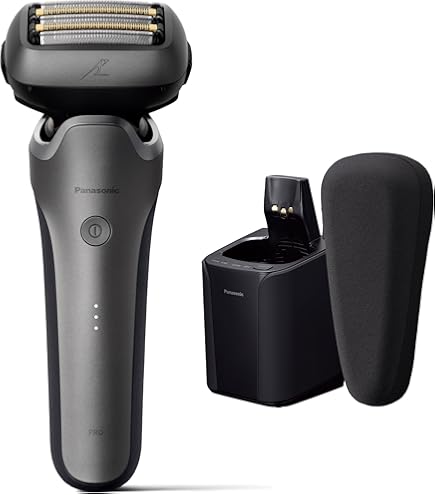 Amazon | パナソニック ラムダッシュPRO メンズシェーバー 5枚刃 洗浄