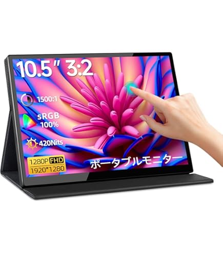 Amazon.co.jp: ポータブルモニター ZSCMALLS 15インチ フルHD 1080P