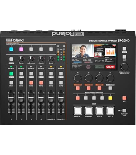 Amazon | Roland ローランド HD AV Mixer VR-4HD | ミキサー | 楽器