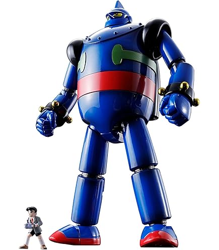 Amazon.co.jp: TAMASHII NATIONS 超合金魂 鉄人28号 (ブルメタ) : ホビー