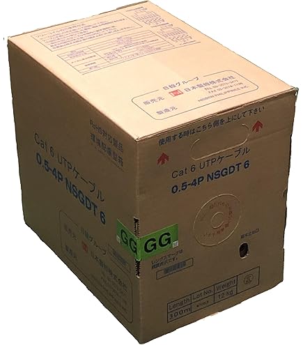Amazon.co.jp: Nihon Seisensen Cat5e LAN Cable (300m roll) NSEDT