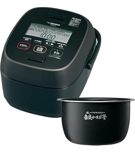 Amazon | 象印マホービン 炊飯器 5.5合 ブラウン NW-JC10-TA | 象印