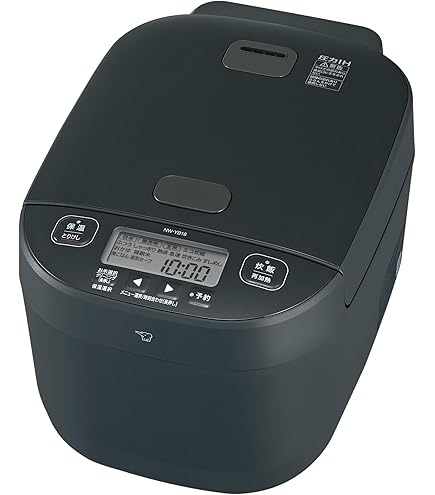 Amazon | 象印 炊飯器 1升 圧力IH式 炎舞炊き プライムブラック NW
