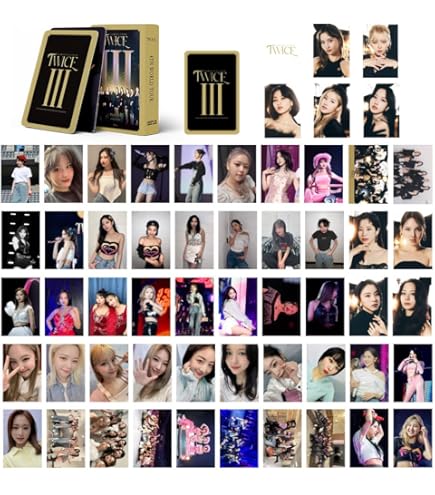 Amazon.co.jp: FOR TWICE LOMOカード 54枚セット『2023年 SEASON'S