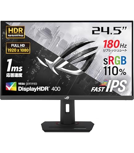 Amazon.co.jp: Acer ゲーミングディスプレイ XF240QSbmiiprx 23.6型