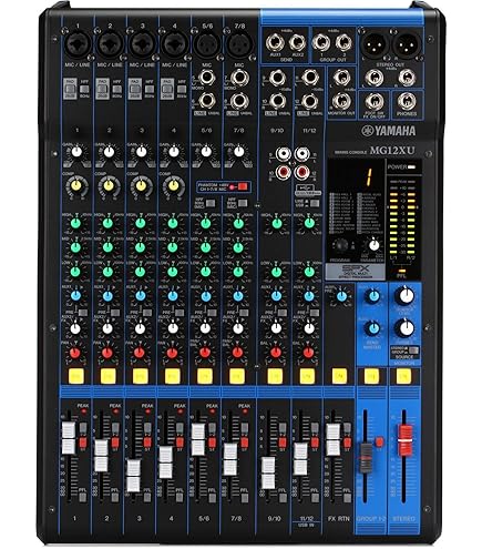Amazon | YAMAHA (ヤマハ) アナログミキサー MG12XU アナログミキサー
