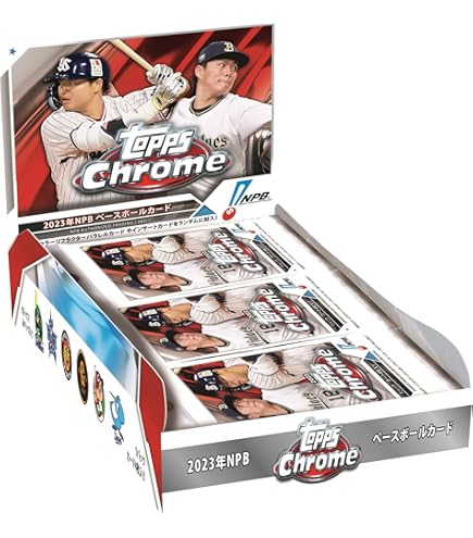 Amazon.co.jp: 2022 トップス NPB クローム ベースボールカード 2022