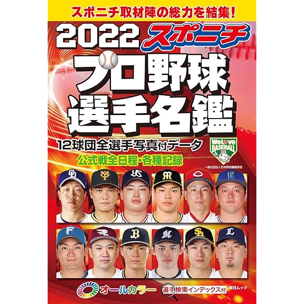 スポニチプロ野球選手名鑑 2023 (毎日ムック) | スポーツニッポン新聞