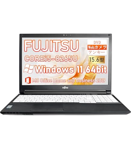 Amazon.co.jp: 【整備済み品】 富士通 ノートパソコン Lifebook A579/B