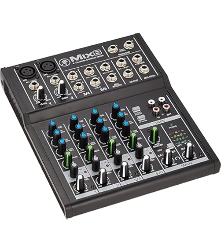 Amazon | ベリンガー アナログミキサー 8チャンネル XENYX 802