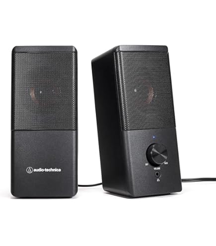 Amazon | audio-technica BOOGIE BOX アクティブスピーカー(ブラック