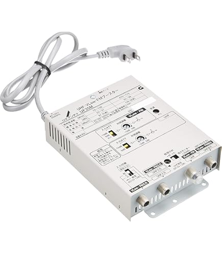FM/V-Low/UHF/BS/CSブースター FUBCAW33S 楽天市場】マスプロ FM・V